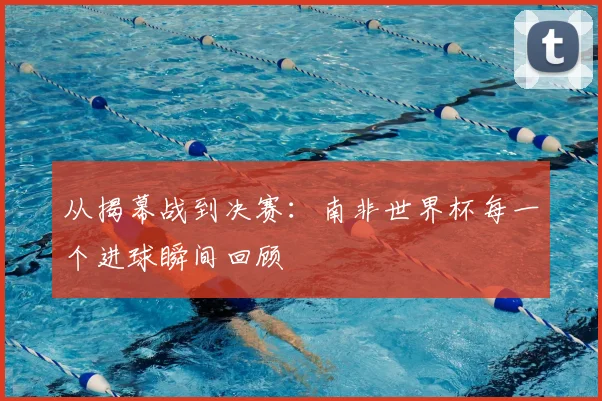 从揭幕战到决赛：南非世界杯每一个进球瞬间回顾
